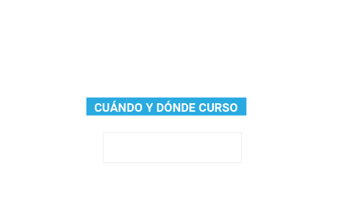 ACCESO DIRECTO CUANDO Y DÒNDE CURSO