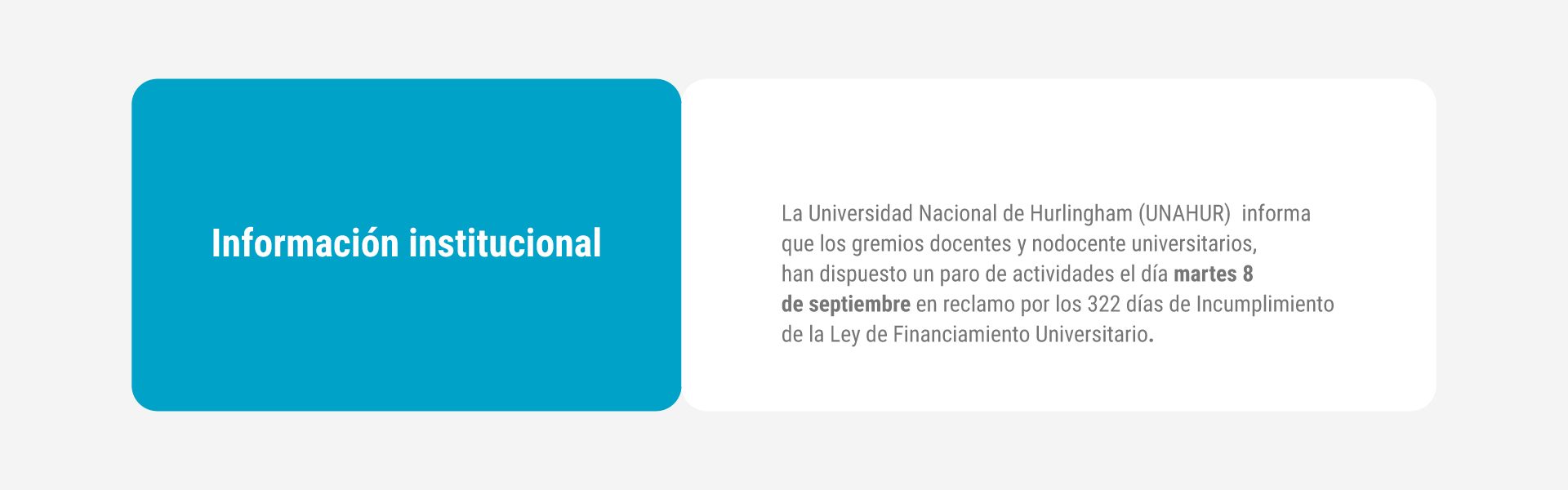 Información institucional