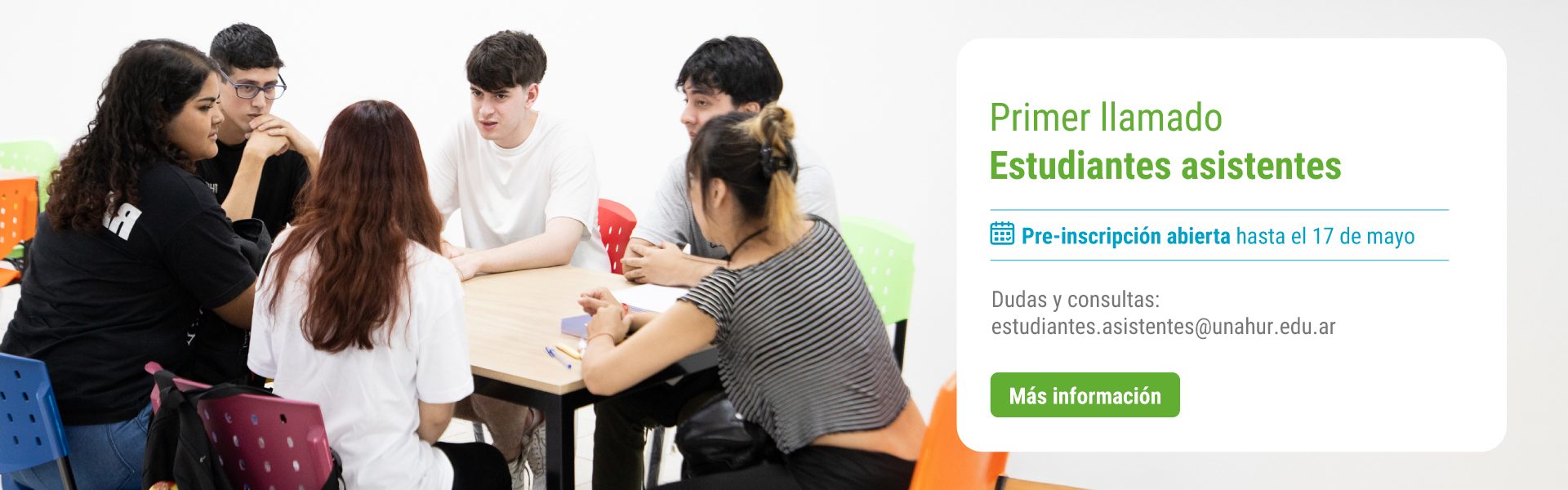 Estudiantes asistentes
