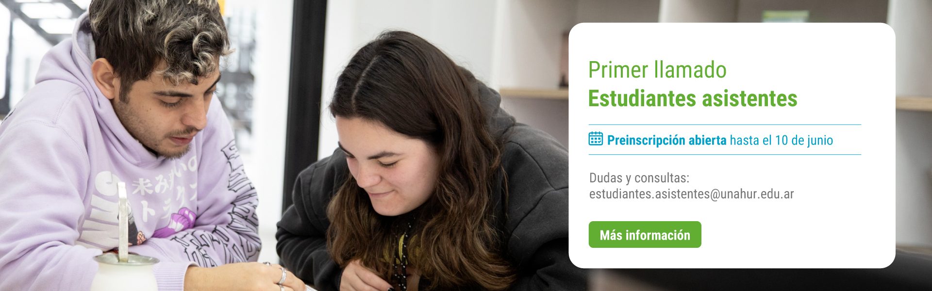 Estudiantes asistentes