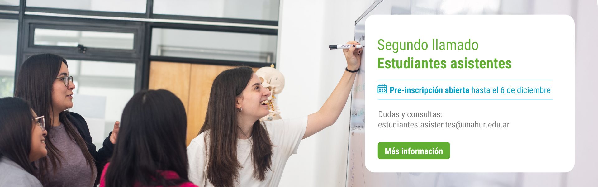 Estudiantes asistentes