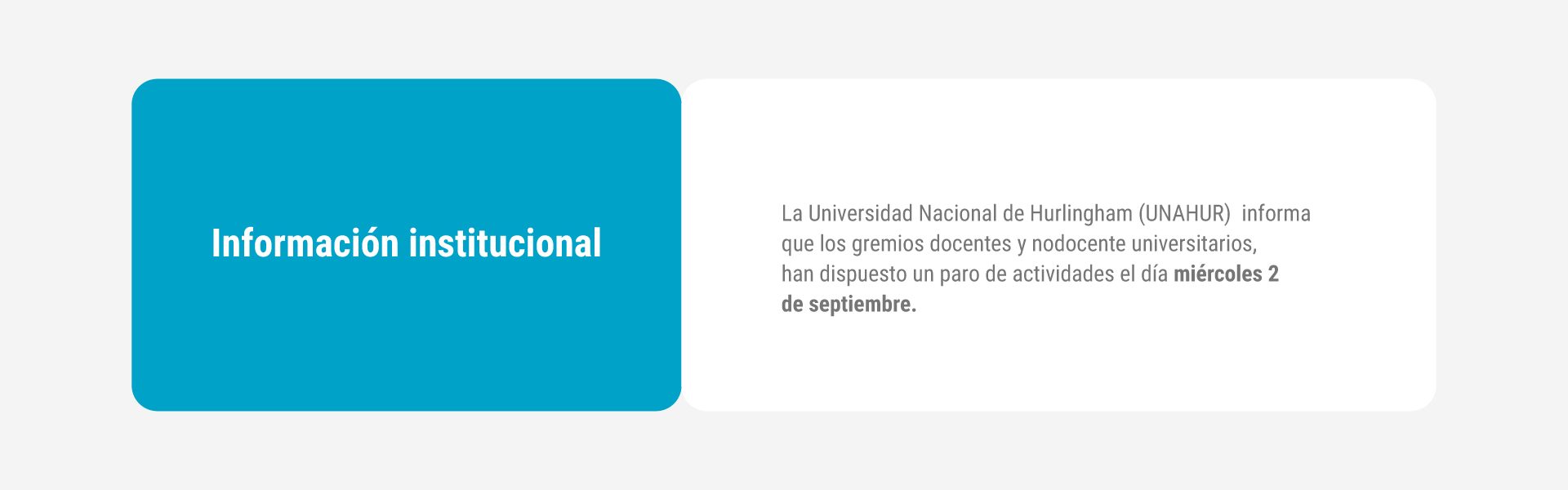 Información institucional